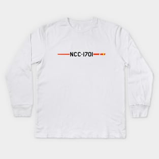 NCC-1701 Kids Long Sleeve T-Shirt